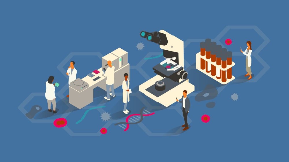 forensic-science-process-illustration