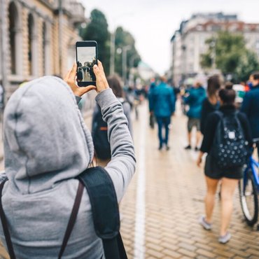 person-recording-video