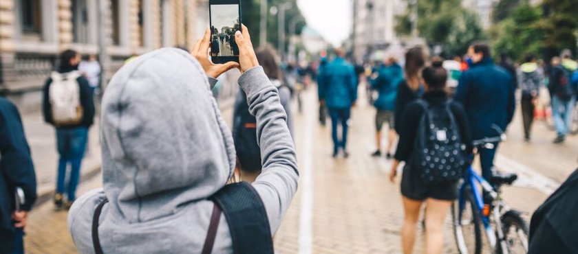 person-recording-video