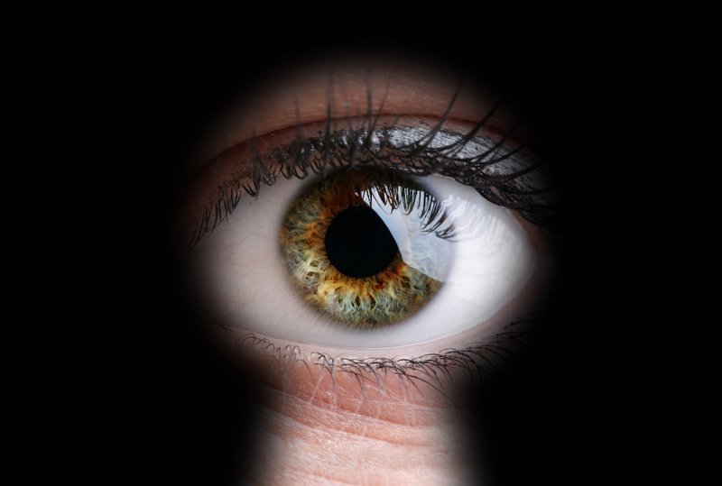 Close-up image symbolizing reasonable expectation of privacy in Canadian voyeurism cases