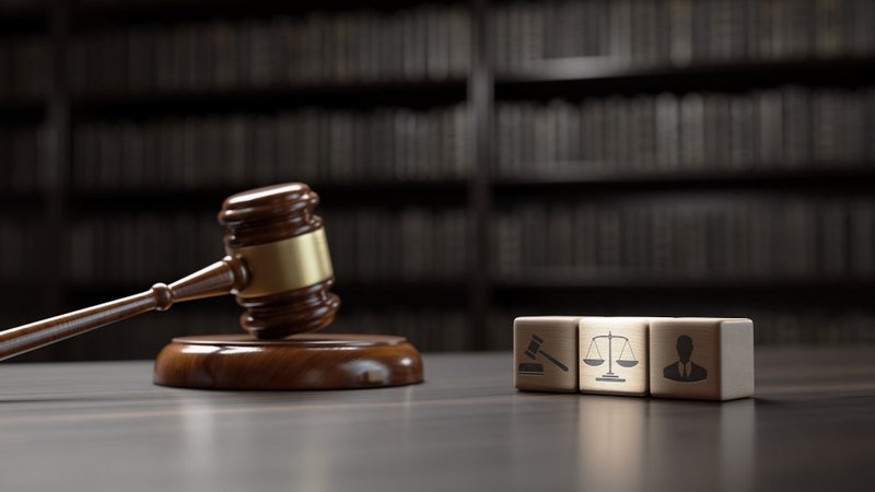 A judge’s gavel symbolizing a court decision to stay criminal proceedings due to entrapment in Canada